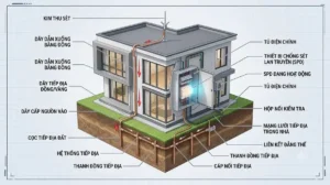 Chống Sét Nhà Dân Loại Nào Phù Hợp