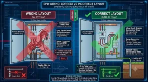Chống sét lan truyền lắp trước hay sau CB tổng